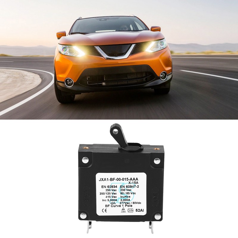 Durable DC/AC Manual ON/OFF Toggle Reset Switch Safety Circuit Breaker