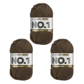 myboshi Crochet and Knitting Yarn | Model: No. 1 with Merino Wool | Thick Yarn