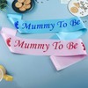 Pack of 2 Baby Shower Sashes, Mummy to Be Sash,