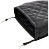 Little Friends Giant Double Bunkbed Hammock, Quilted Black