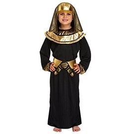 Henbrandt Egyptian Pharoah Robe - Kids Costume 10-12 years
