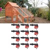 12Set G1/8 Male Thread Chicken Water Cup Automatic Switchable Chicken