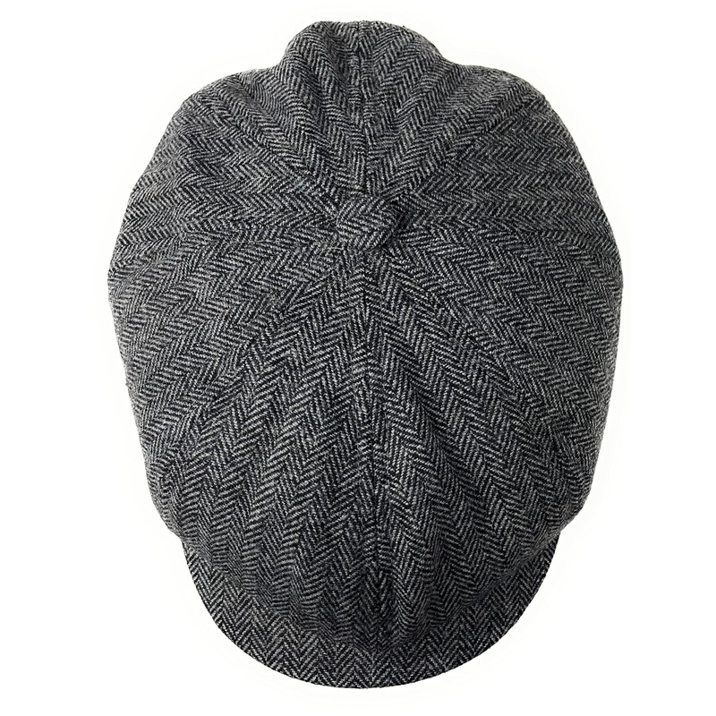 WEROR WEROR-322.1 Men's Peaked Cap - Flat Cap with Peak
