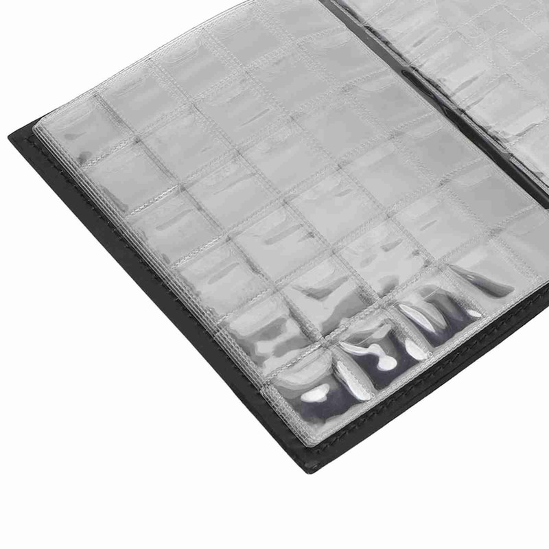 Coin Collecting Holder Album 250 Pockets Transparent PVC Thick Waterproof