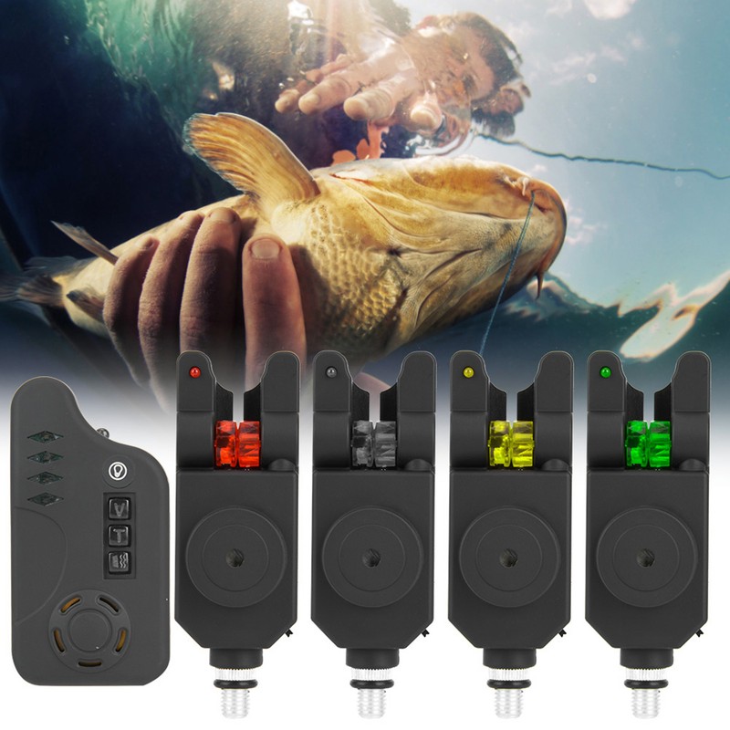 ABS Plastic Fishing Electronic Fish Bite Alarm Finder Sound Alert