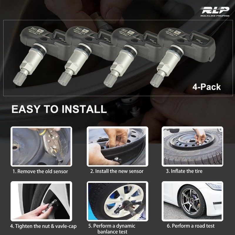 RLP - Sensor TPMS de repuesto para sistema de monitoreo