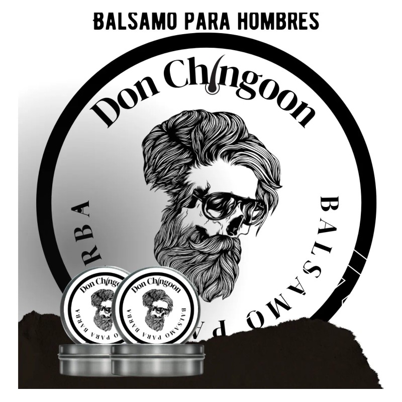 Bálsamo Para Barba Y Bigote 2 Piezas Don Chingoon Bergamota