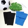 2 Pairs Kids Youth Soccer Shin Guard Sleeves Boy Girl