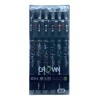 Set 12 Plumas Borrables Crown 4370-A Boligrafo Lapicero Color Negro