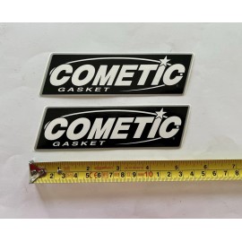 Unbranded 2 COMETIC GASKET DECALS STICKERS racing drags offroad gasser adventure leman rv