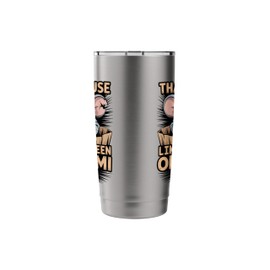 Origami Mouse Folding Art for Humor Fans Stainless Steel Insulated Tumbler