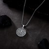 ROMANTIC WORK Memento Mori Necklace 925 Sterling Silver Memento Mori