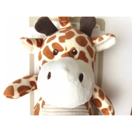 Kellybaby Giraffe  10" Plush With Rattle Clip-on Pram Toy NEW