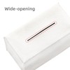 REGELETO Rectangular Tissue Box Cover, Pu Leather Rectangle Tissue Box
