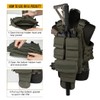 IDOGEAR Tactical Pouches Zip-on Panel Pouch Military Vest Accessory Bag