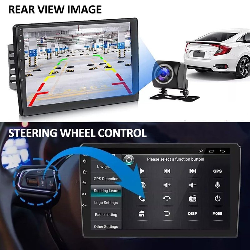 6.8" Double Din Car Radio Stereo for 1994–2002 Dodge Ram
