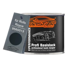 TRISTARcolor Autolack Dose spritzfertig für Rolls Royce 9560013 Black Emerald Metallic Basislack 0,5L