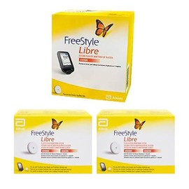 Freestyle Libre. Sistema flash de monitoreo de glucosa (1 Lector + 2 Sensores)