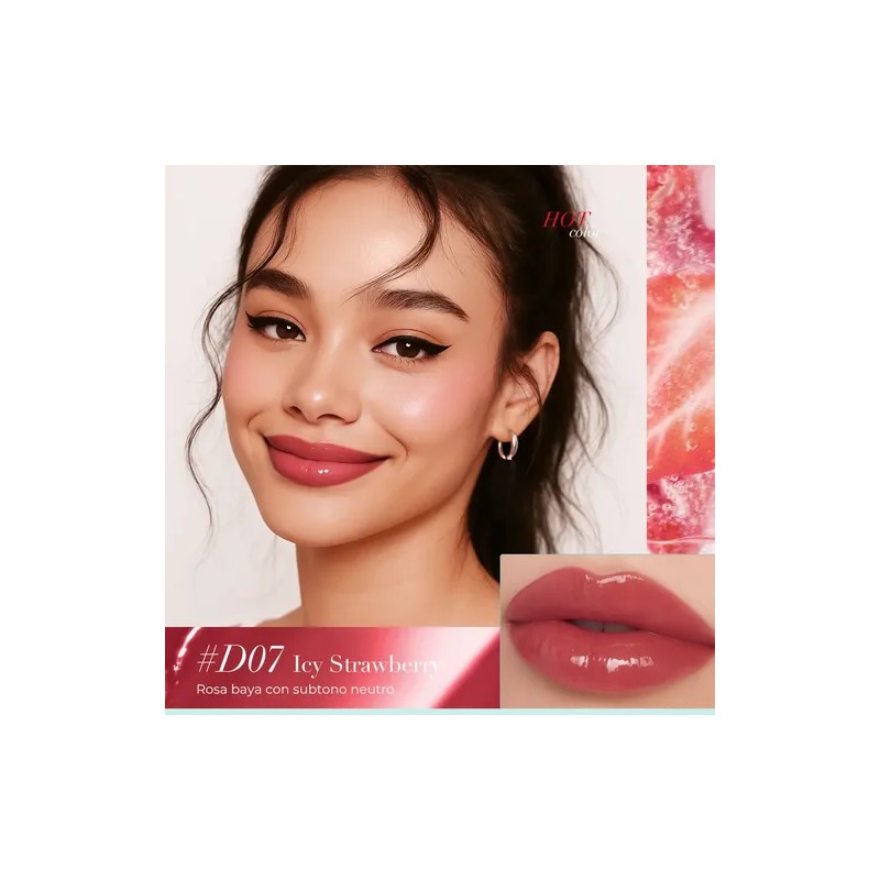 Sace Lady Ice-cool Labial Brillo Efecto Jugoso, No Pegajoso