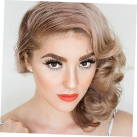 IWOWHERO 12pairs Craftsmanship False Eyelashes Easy to Use for Makeup and Professional Use