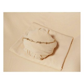 EDERA - 3 piezas de accesorios de fotografía para recién nacidos, sesiones de fotos de bebé, con diadema elástica (envoltura + telón de fondo + diadema, beige)