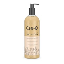 Shampoo Cre-C Bio Protección 1L Fortalece, Protege y Revitaliza el Cabello Fórmula Herbal Anticaída para Uso Diario
