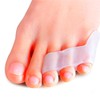Povihome 10 Pack Pinky Toe Separator and Protectors, Triple Gel