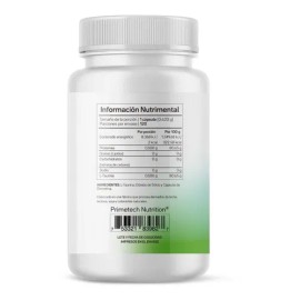 Taurina Suplemento Primetech 120 Cáps Con 500 Mg