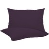R&Z Plain Dyed Luxury Polycotton Housewife New 2 x Pillow