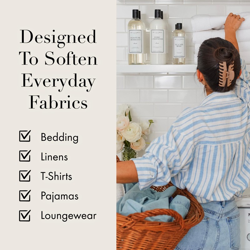 The Laundress Signature Fabric Conditioner Classic, Concentrated Fabric Softener Liquid,