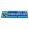 Relay Module RS485 Isolated 12‑in 12‑out RTU protocol DIN35 PLC