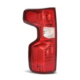 G-PLUS Tail Light Beake Lamp Compatible with 2019-2023 Chevy Silverado 1500,Fit 2020-2023 Silverado 2500HD 3500HD,Fit Halogen Type Only,Not Fit w/Factory LED Tail Light,Left Luces TraserasAssembly