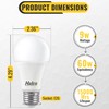 Halco ProLed Led Light Bulbs A19 2 Non Dimmable, Frosted