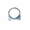 Heavy Duty U-Bolt Muffler Exhaust Clamps for 70mm Diameter Tail