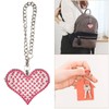 Self Defense Alarm Heart Shape Security Protect Personal Alert(Silver)