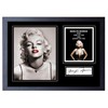 Stunning Quality Marilyn Monroe Signed/Autographed print. (A4 Framed 34cm x