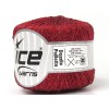Ice Yarns Dazzle Paillette Red with Red Mini Sequin 80905