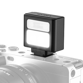 ULANZI SL02 Mini Speedlite with Video Fill Light Camera Flash for Canon/Fuji/Sony/Nikon/Panasonic/Olympus/Pentax, Digital Camera Speedlight Vlogs/Photography/Video Conference