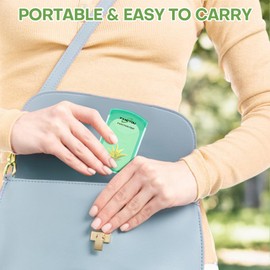 fancyou Travel Hand Soap 200 Sheets with Distributer Box for Camping Essential Portable Hiking Paper Soap Foaming Mini Disposable Hand Washing Bath Scented Skin Friendly for BBQ,Party,School,Girls