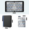 TCGUARD 9 Pockets Trading Card Binder with Sleeves Card Organizer,