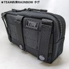 TEAM TSURIO RAINBOW BK01 Tactical Drop-in Accessory Pouch W Zipper,