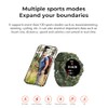 MIDDOW Military Smart Watch with Flashlight (Answer/Make Call) Compass, Heart