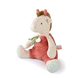 Doudou et Compagnie - Colours Savannah - Giraffe - Beige - 30 cm - Gift for Birth - DC4074