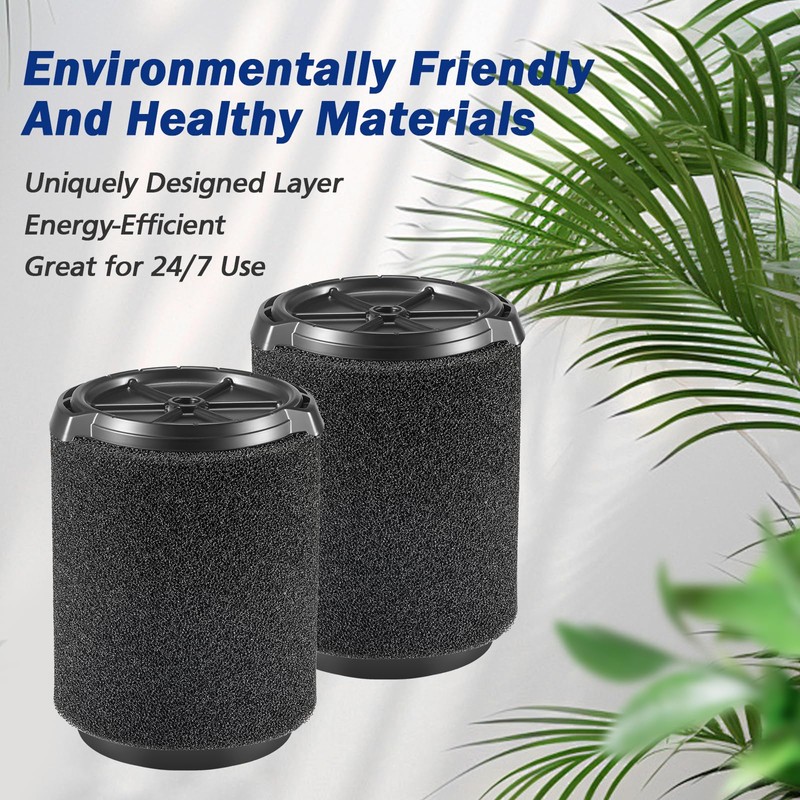 VF7000 Filter Replacement Compatible with Ridg 5-20 Gallon Wet/Dry Vacuums