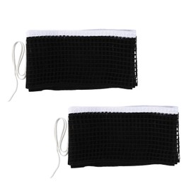 Lyreh 2pcs Ping Pong Nets, 70.87x5.91in Table Tennis Replacement Net for Both Indoor and Outdoor School Gym Table Tennis Nets Replacing Accessories