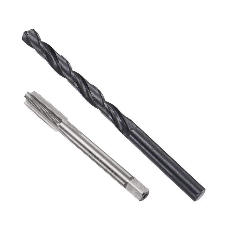 sourcing map Tap and Drill Bit Set, 5/16-36 UNS Thread