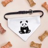 Small 'Panda Bear Cub Sitting' Dog/Cat/Pet Bandana (PD00050637)
