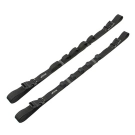 Booms Fishing VRC Vehicle Rod Carrier, Car Fishing Rod Holder, 2 Nylon Straps Adjustable Range 31.5 "-59", Fishing Pole Roof Rack Store 5 Poles Max