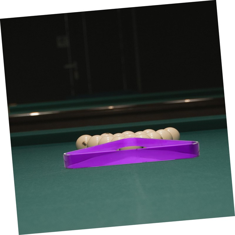 Mipcase Table Billiard Rack Durable Pool Triangle Rack for Snooker