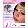 Wispy Lash Clusters with Spikes Volume Eyelash Clusters with 2